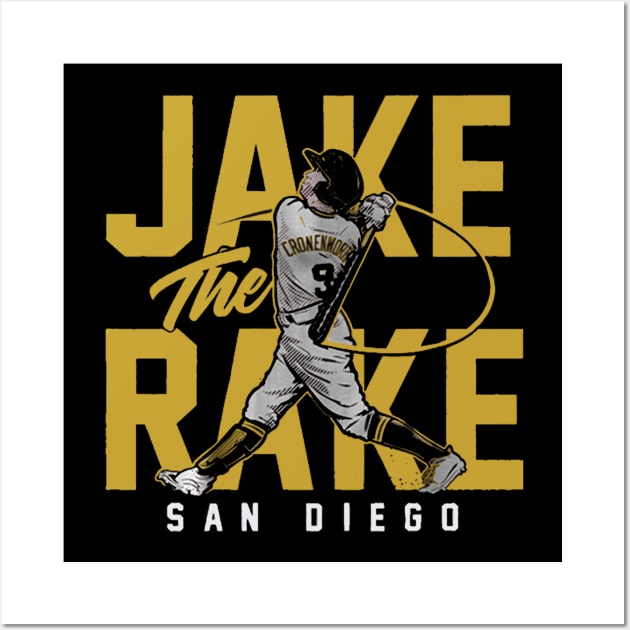 Jake Cronenworth Jake The Rake Wall Art by Erianna Bee